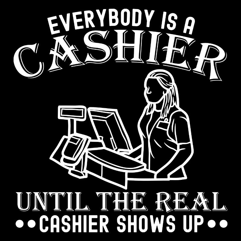 Caissier, Caissier, Employé de comptoir, Commerce de détail