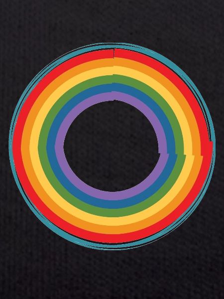 Rainbow circle