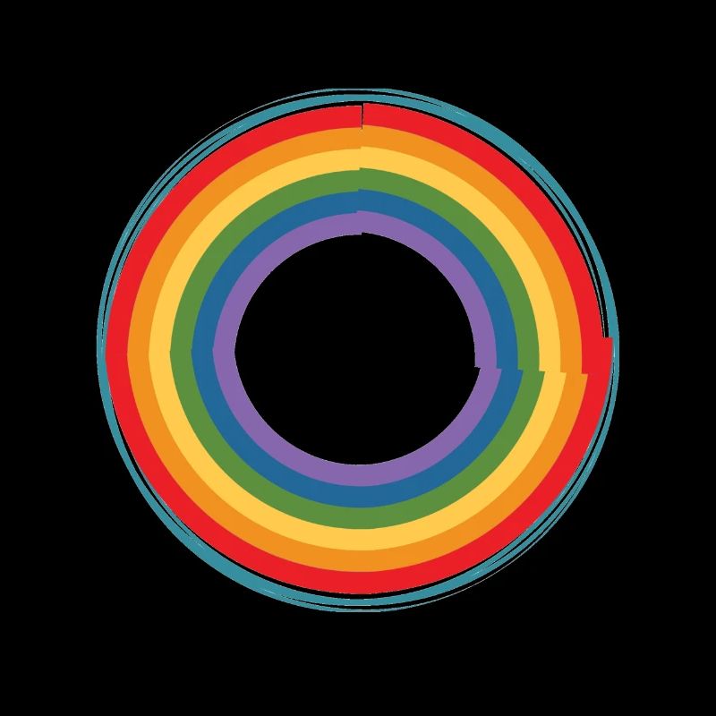 Rainbow circle