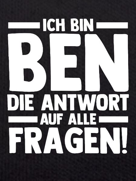 Prénom Ben