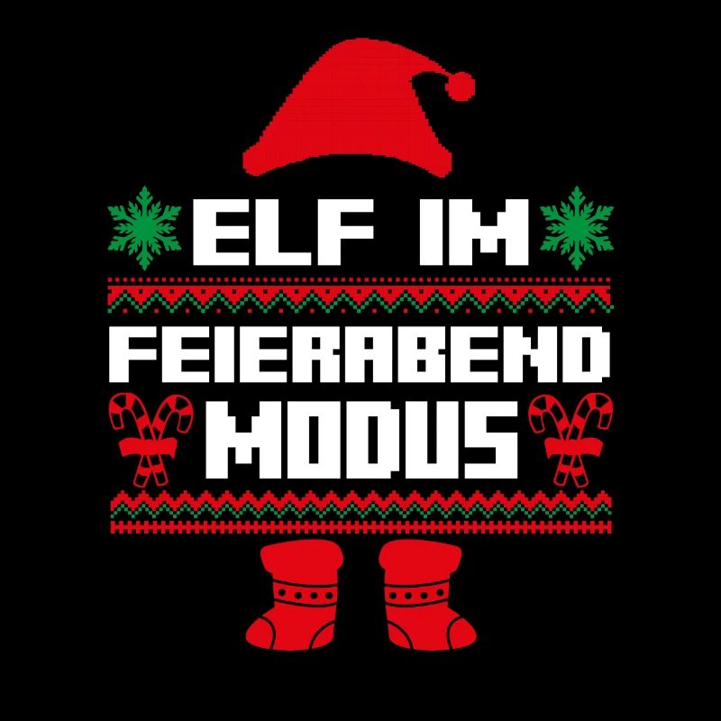 Elfe de Noël Elfe de Noël après le travail