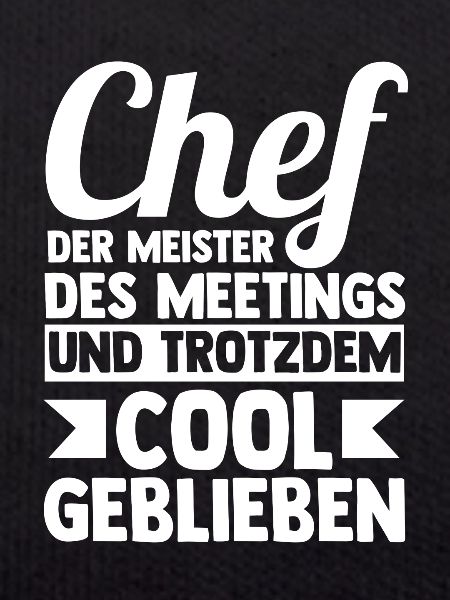 Teamleiter Chef Abschied