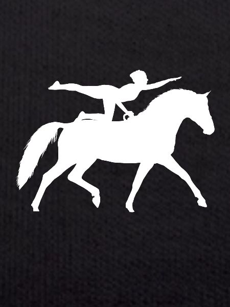 Voltigier cheval Voltige Équitation
