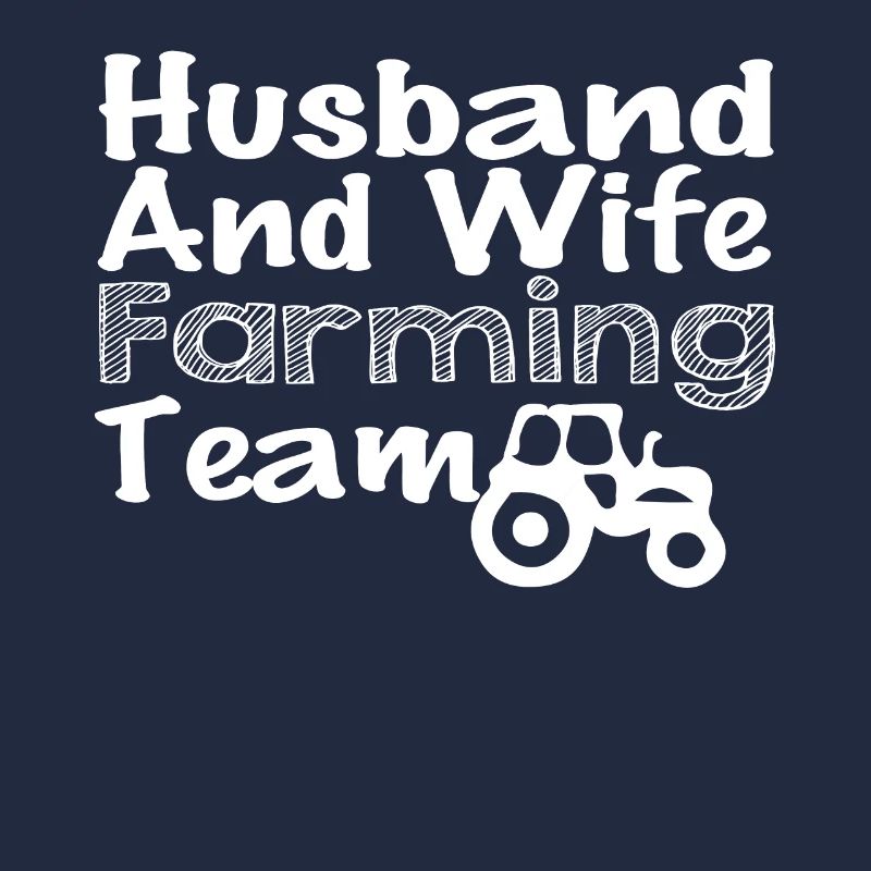 Ehemann und Ehefrau als Farmteam -