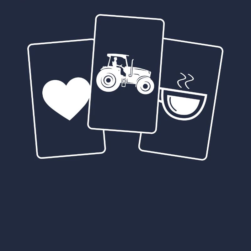 Herz - Kaffee - Traktorist - Herz - Kaffee - Kuh