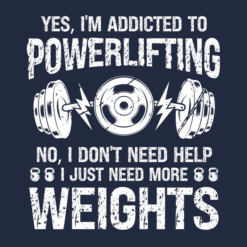 Ja, ich bin süchtig nach Powerlifting -