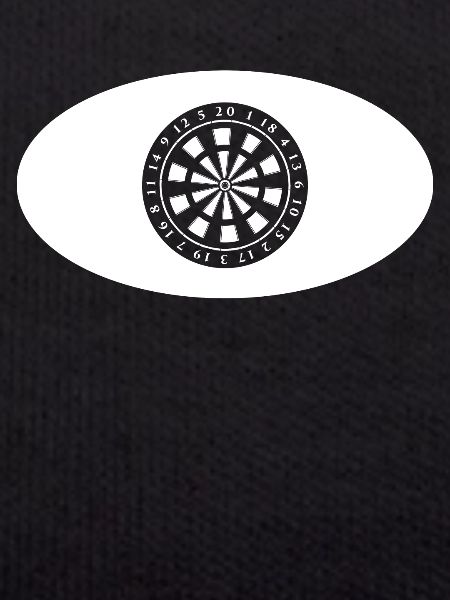 Halbkreis - Dartscheibe -
