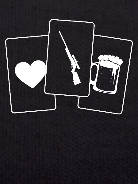 Herz - Bier - Jagd -