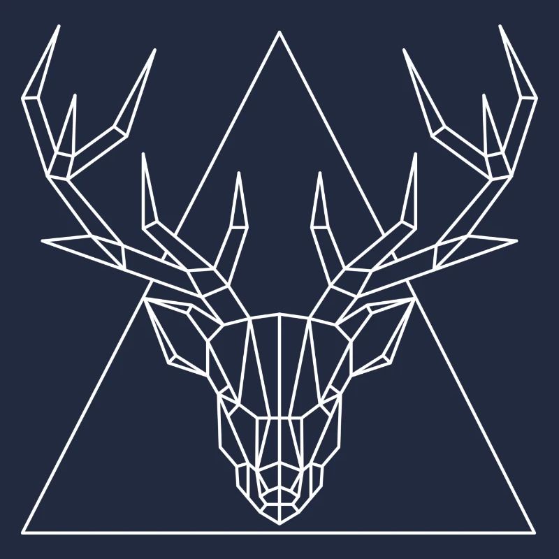 Hirsch Geometrisch