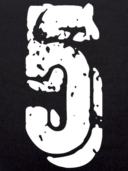 5 Number jersey