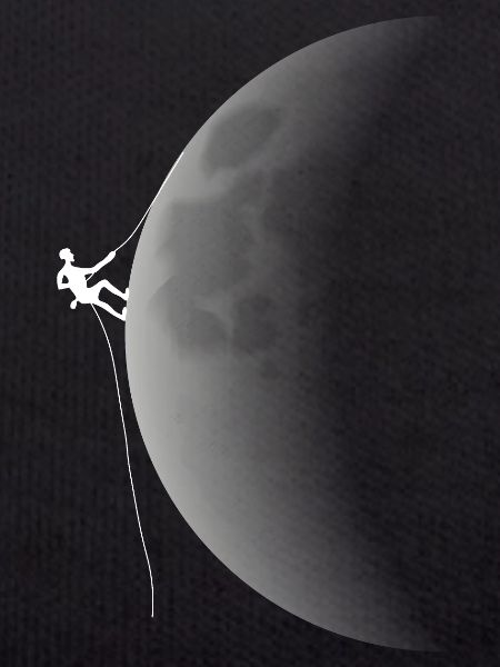 Climbing the moon