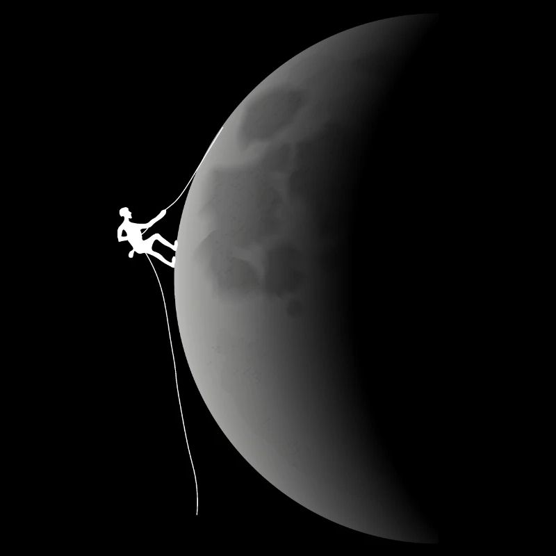 Der Mond ist eskalieren