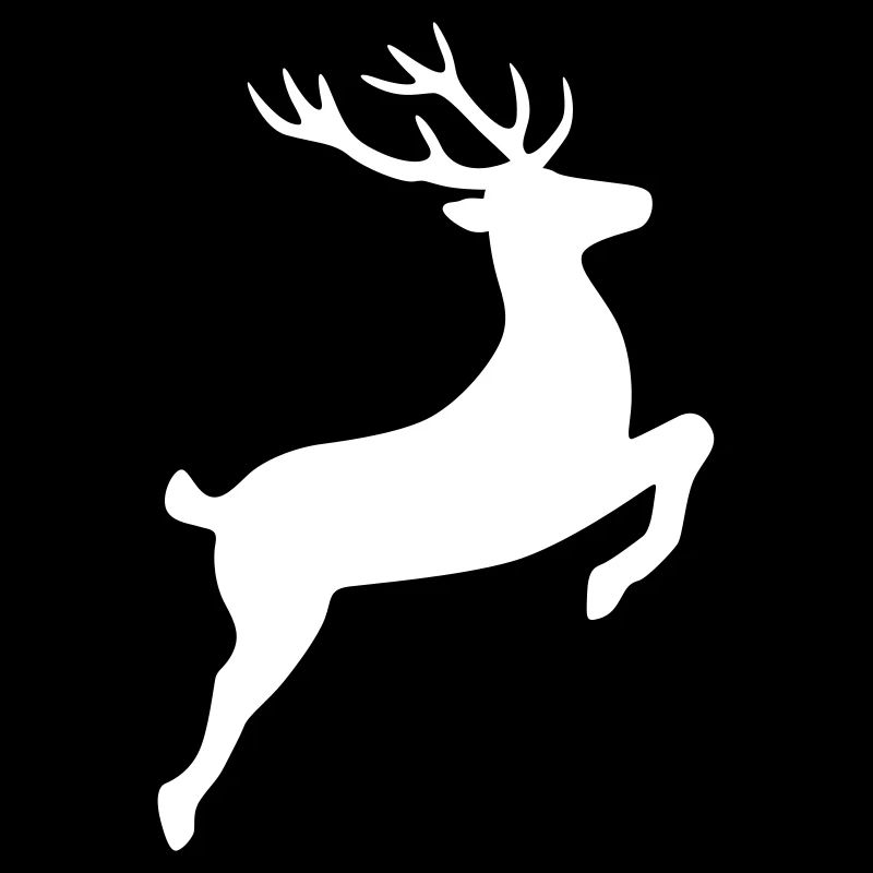 Silhouette de renne