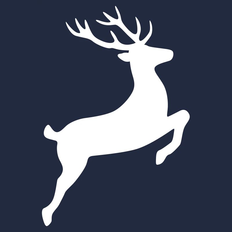 Reindeer silhouette