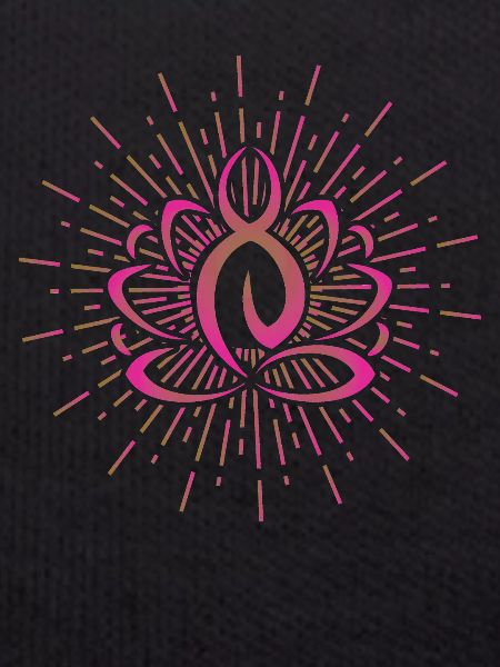 Lotus flower Namaste