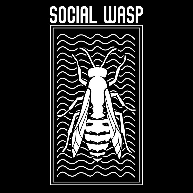 Guêpe guêpe abeille guêpe