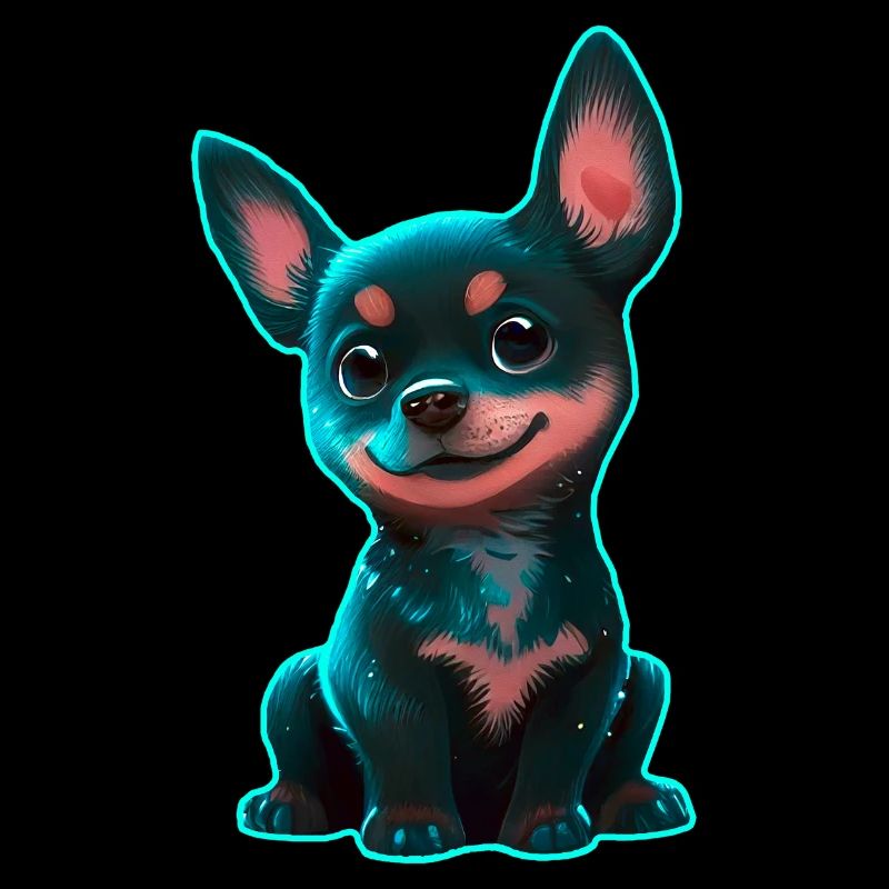 Australian Kelpie Welpe Neon