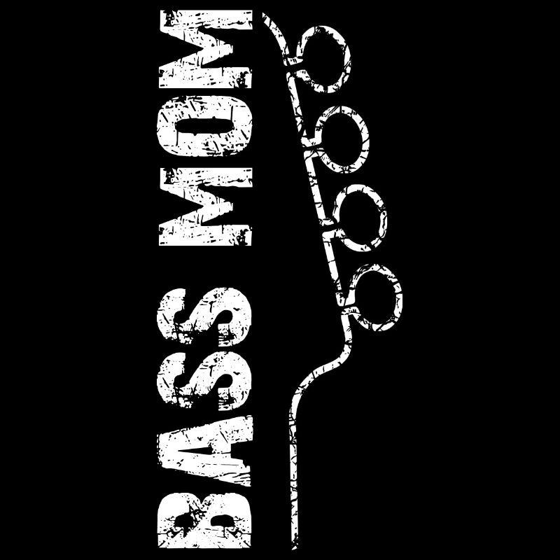 Maman basse ma mère joue de la basse est bassiste