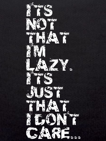 I'm not Lazy v2