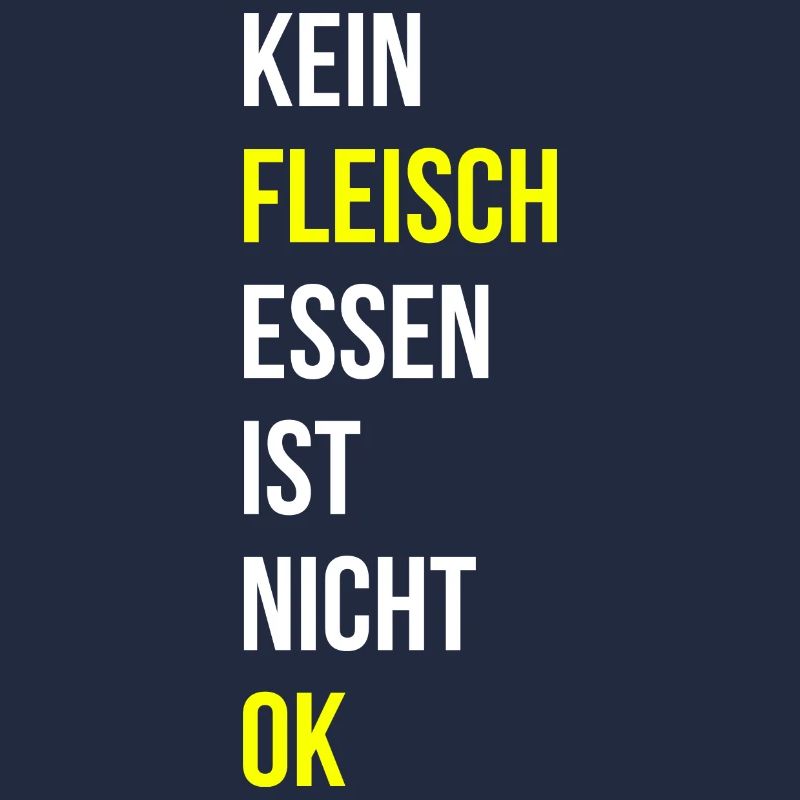 Fleisch essen Spruch