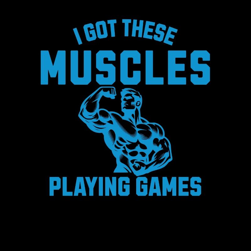 Programmer I Got These Muscles Playing Games