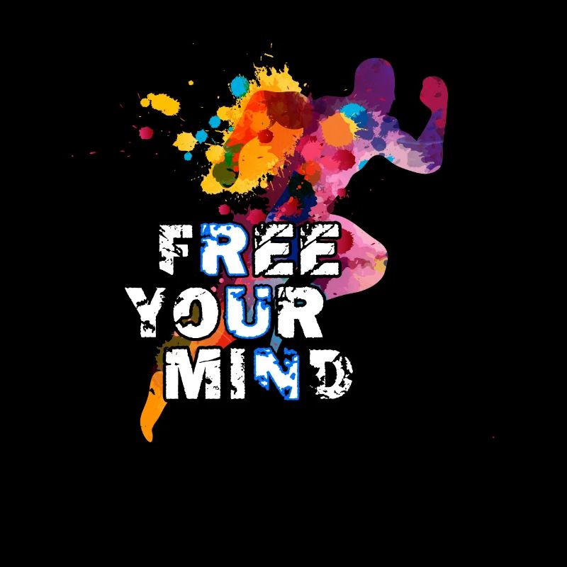 Free your mind - RUN - Sport Running Marathon