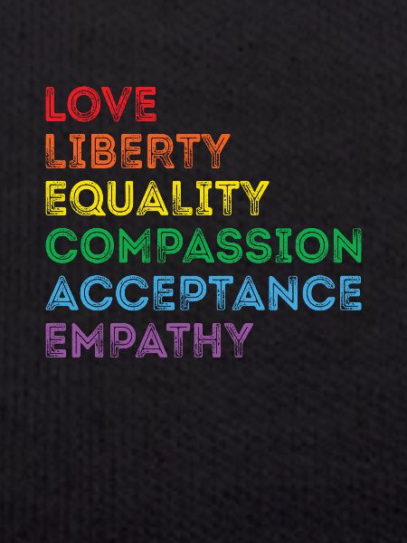 Fier LGBTQ. Déclaration