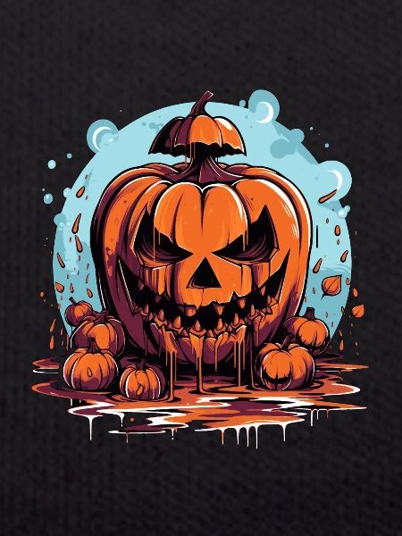 Spooky mood of Halloween