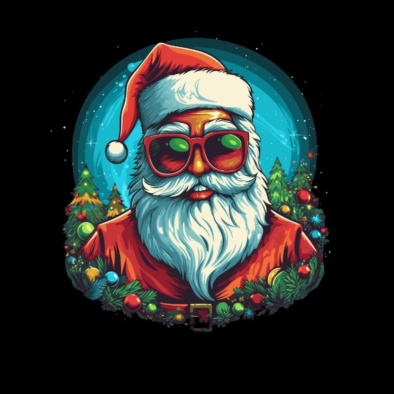 Père Noël drôle pour Noël