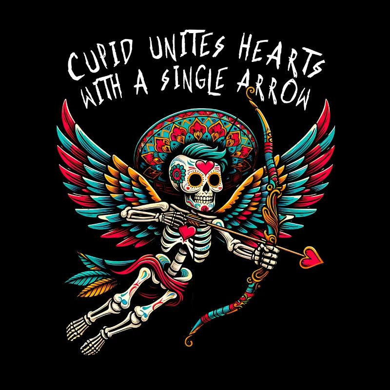 Cupidon unit les cœurs d’une seule flèche