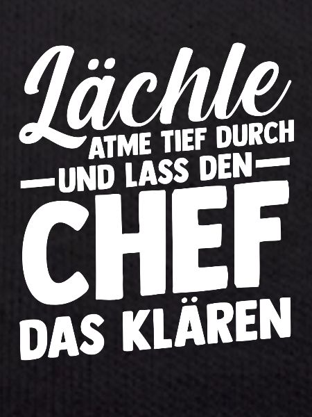 Teamleiter Chef Abschied
