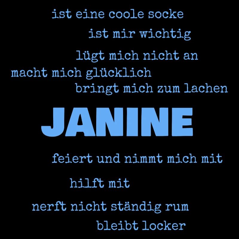 Sprüche Janine