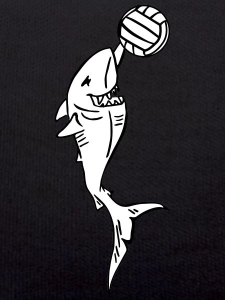 requin avec volleyball