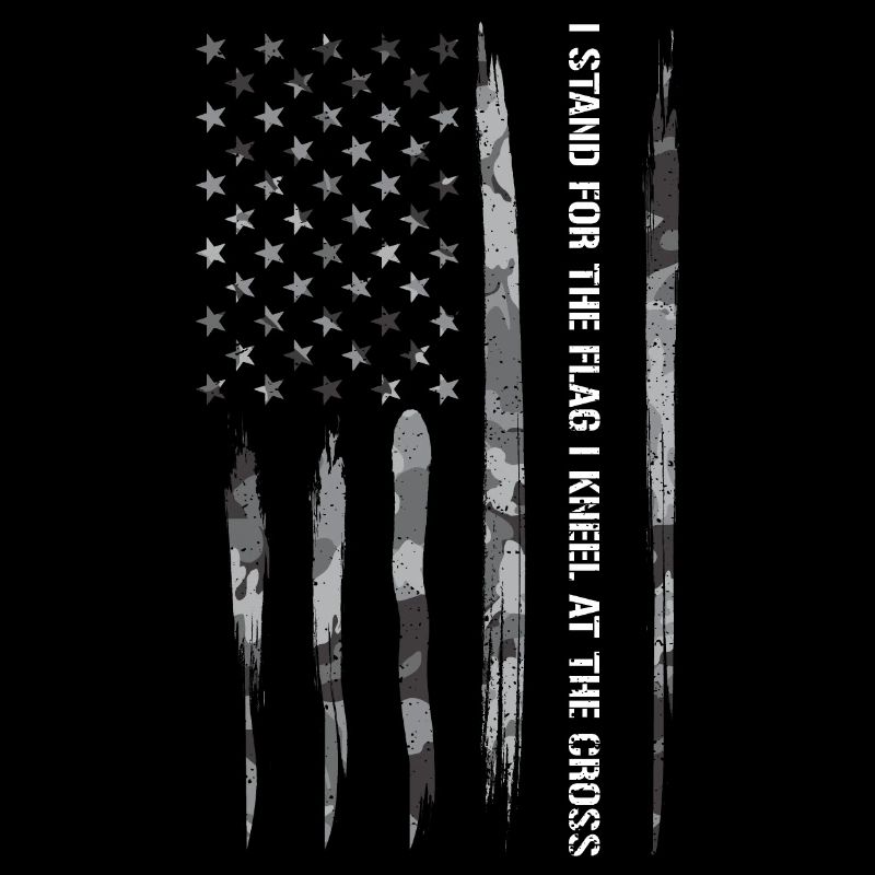 Je défends le drapeau devant lequel je m’agenouille...