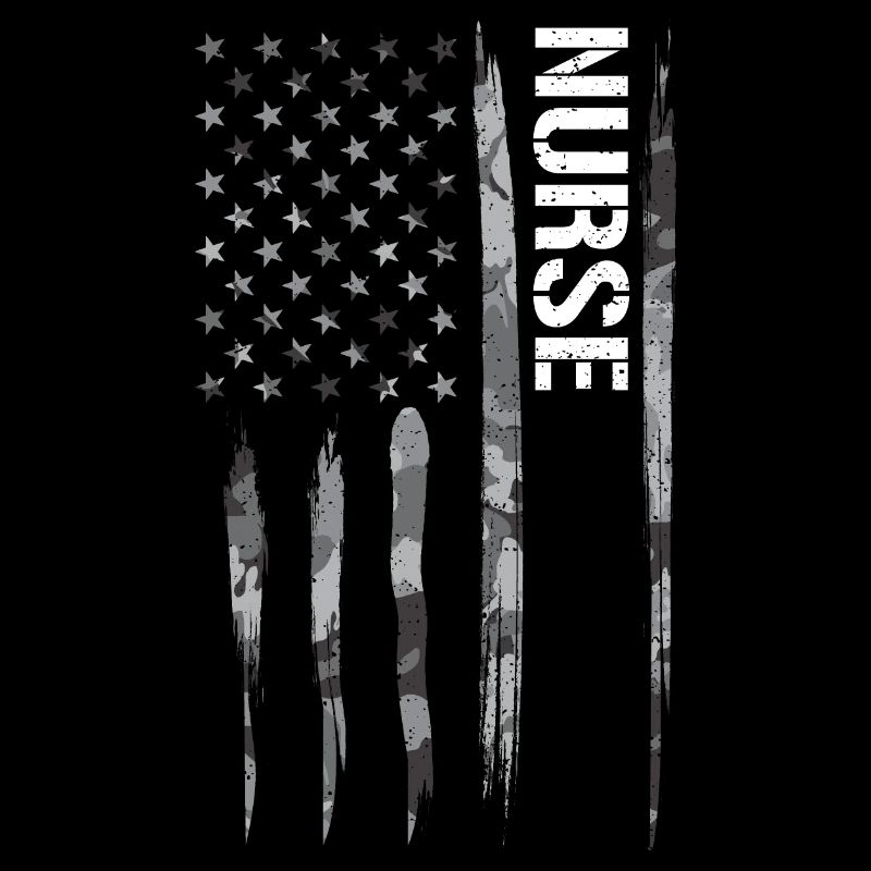 Nurse - American Flag