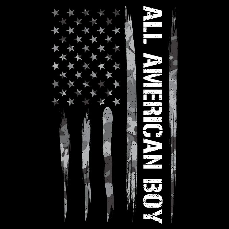 All American Boy - Drapeau américain