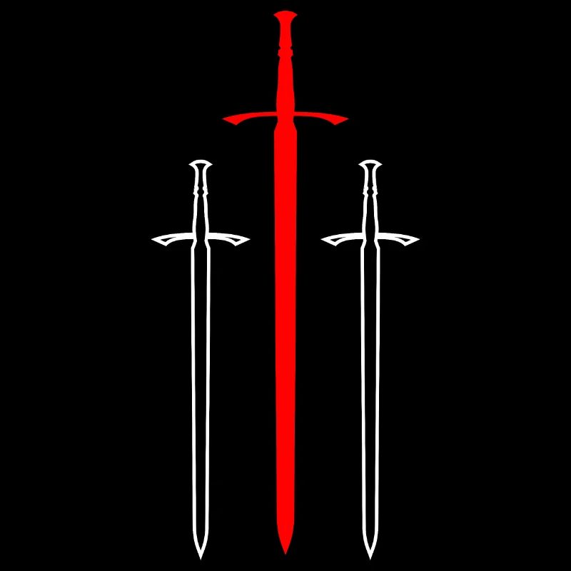 Épée rouge