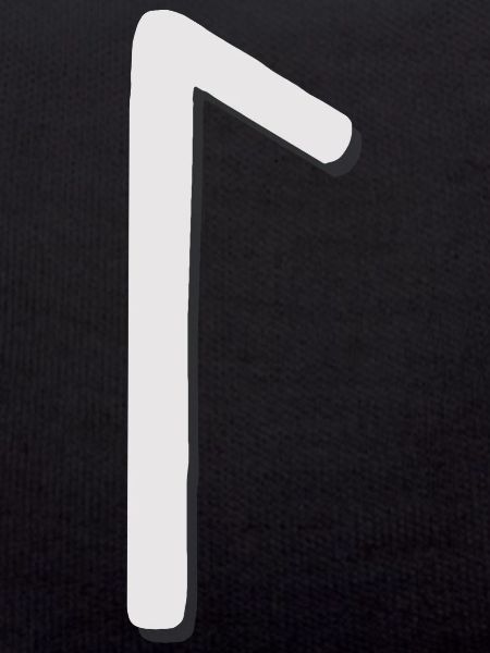Futhark Runic Alphabet Laguz