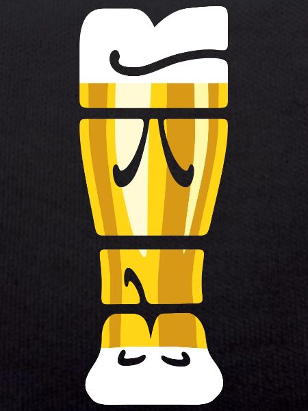 Durst - Bier Glas - Weizenbier - Spruch