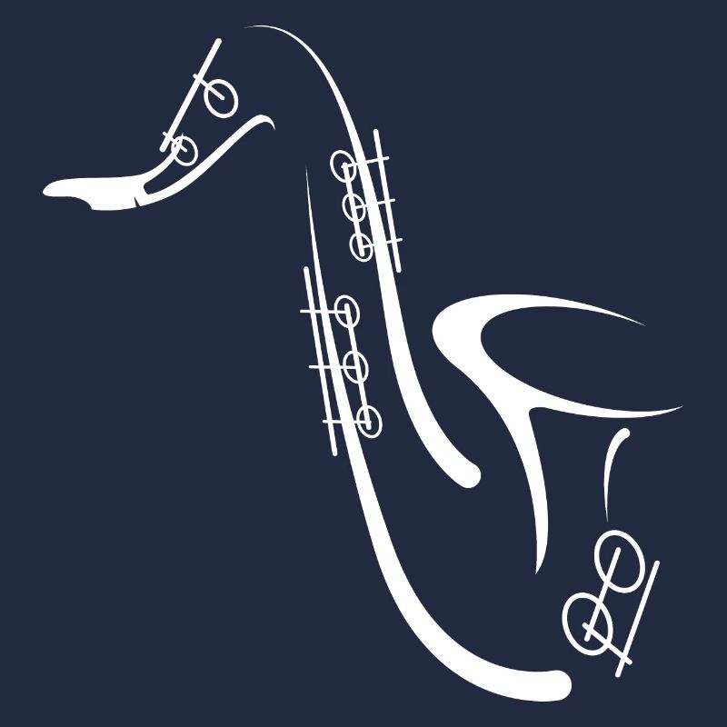 Dessin de saxophone