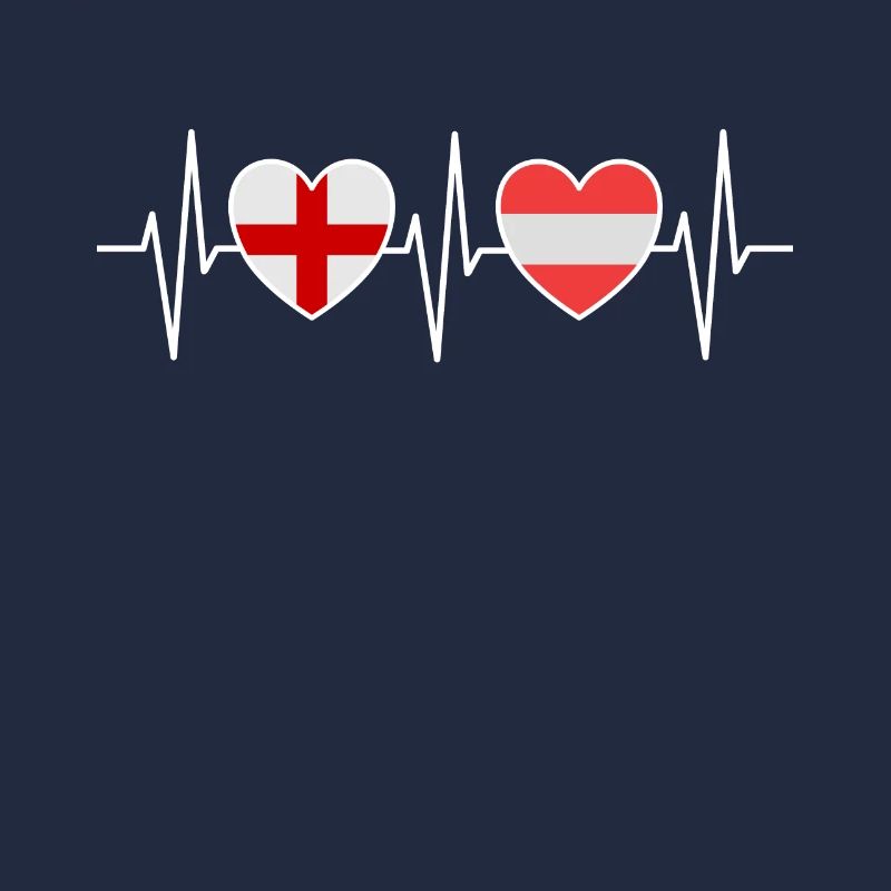 Angleterre et Autriche Drapeau autrichien