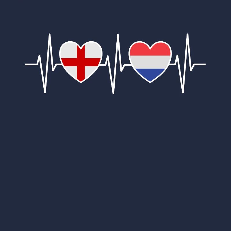 England and Netherlands Dutch flags
