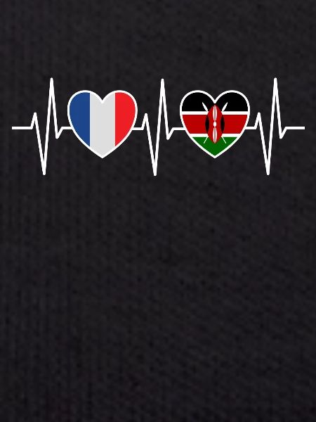 France et Kenya Drapeau kenyan