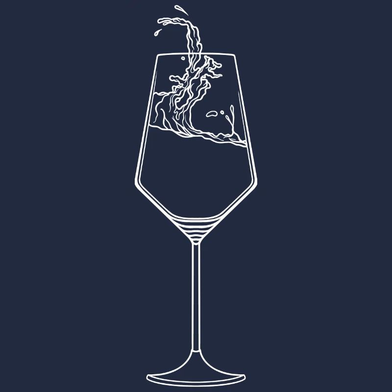 Weinglas mit Wein