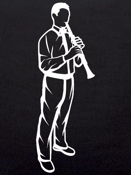 Little clarinet player