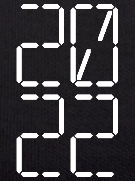 2022 lcd white