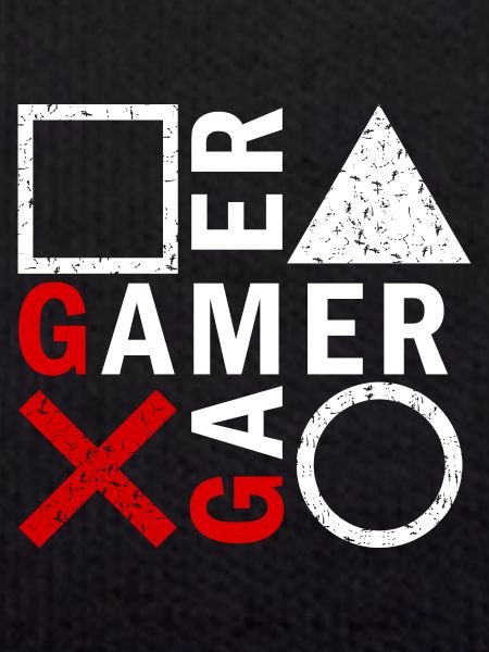 Gamer gaming buttons console