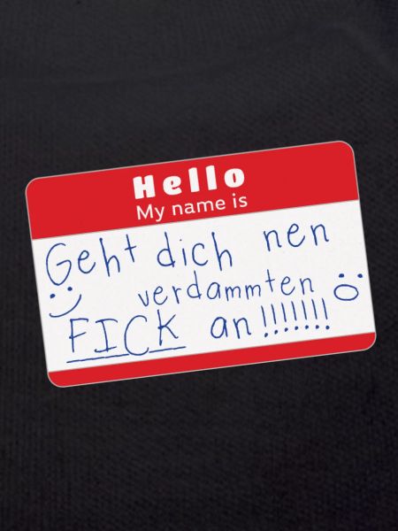 Hello my name is ...