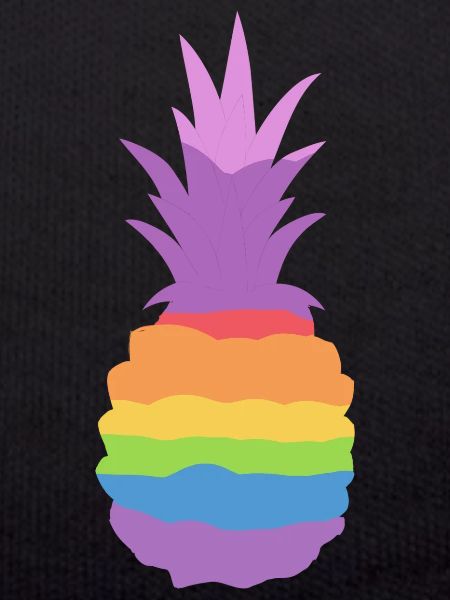 Ananas Regenbogen