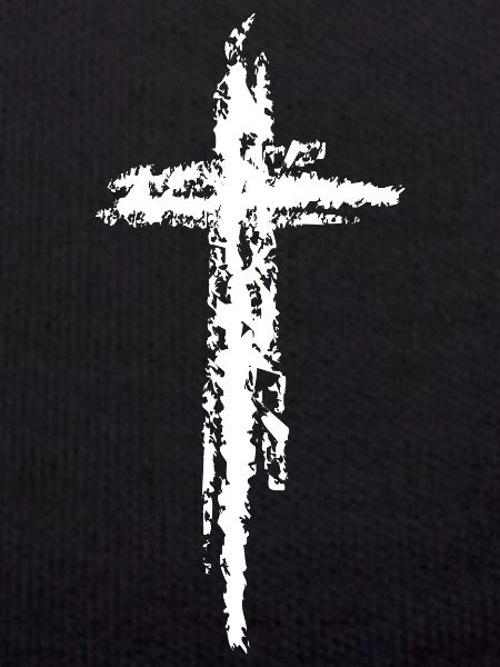Trendy cross white